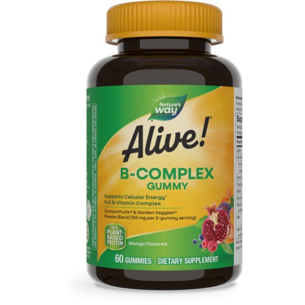 NATURE'S WAY ALIVE B-COMPLEX GUMMIES 60GUMMIES