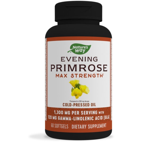 NATURES WAY EVENING PRIMROSE MAX STRENGTH 1300MG 120SOFTGELS