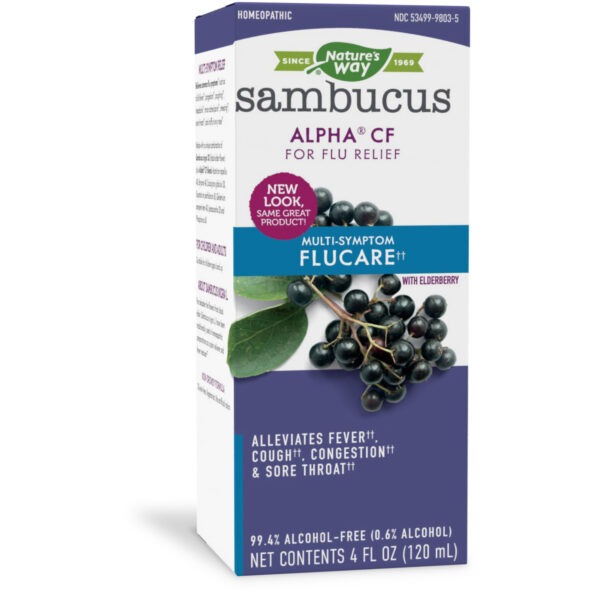 NATURES WAY SAMBUCUS ELDERBERRY NIGHTTIME SYRUP WITH MELATONIN KIDS 120ML