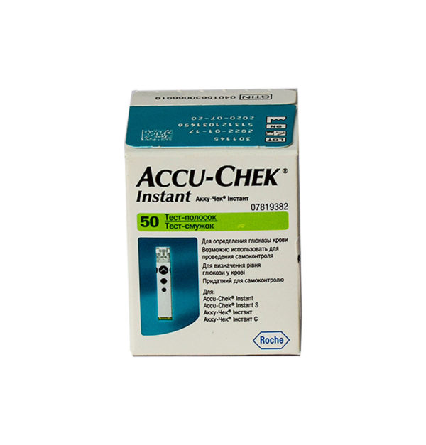 ACCU-CHEK INSTANT STRIPS 50S