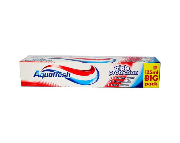 AQUAFRESH TOOTHPASTE TRIPLE PROTECTION 125ML