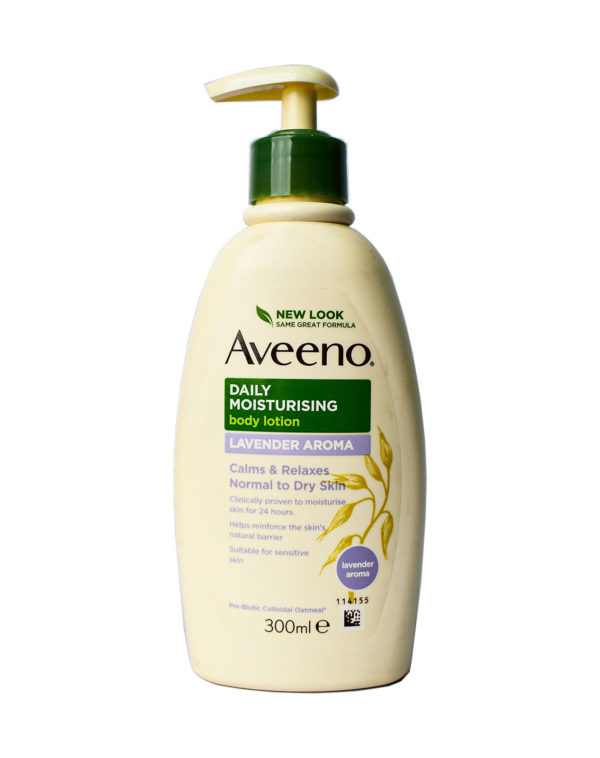 AVEENO DAILY MOISTURISING BODY LOTION LAVENDER AROMA 300ML