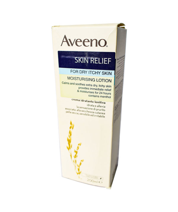 AVEENO SKIN RELIEF NOURISHING LOTION SHEA BUTTER 200ML