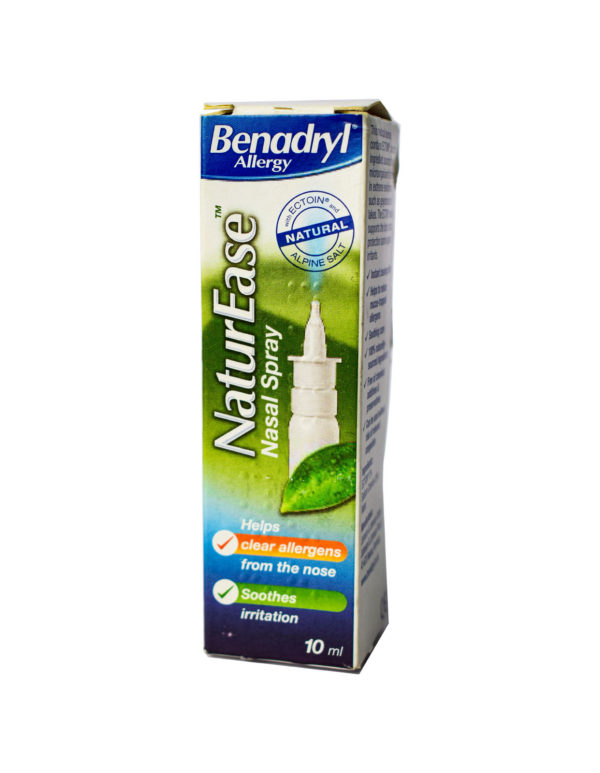 BENADRYL NATUREASE NASAL SPRAY