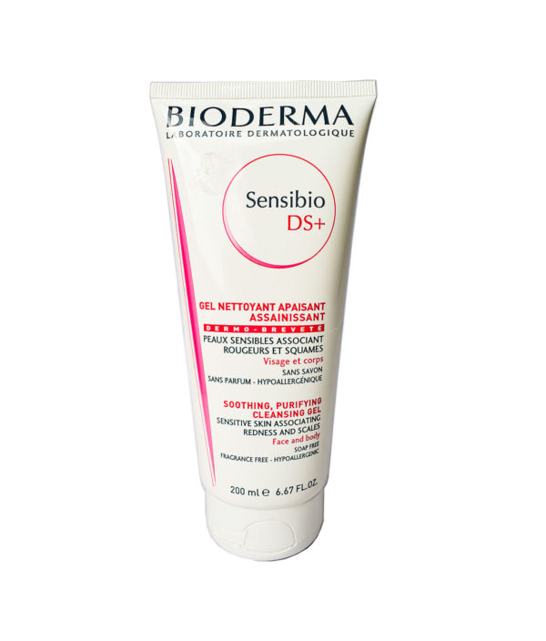 BIODERMA SENSIBIO DS+ SOOTHING PURIFYING CLEANSING GEL 200ML