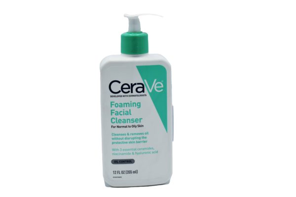 CERAVE FOAMING FACIAL CLEANSER OIL CONTROL 355ML