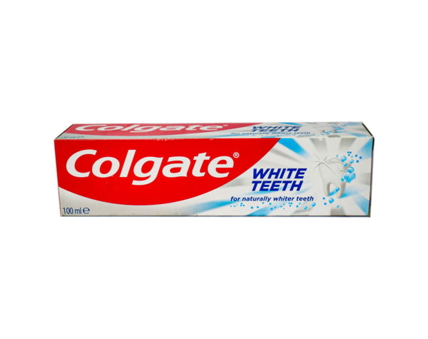 COLGATE TOOTHPASTE WHITE TEETH 100ML