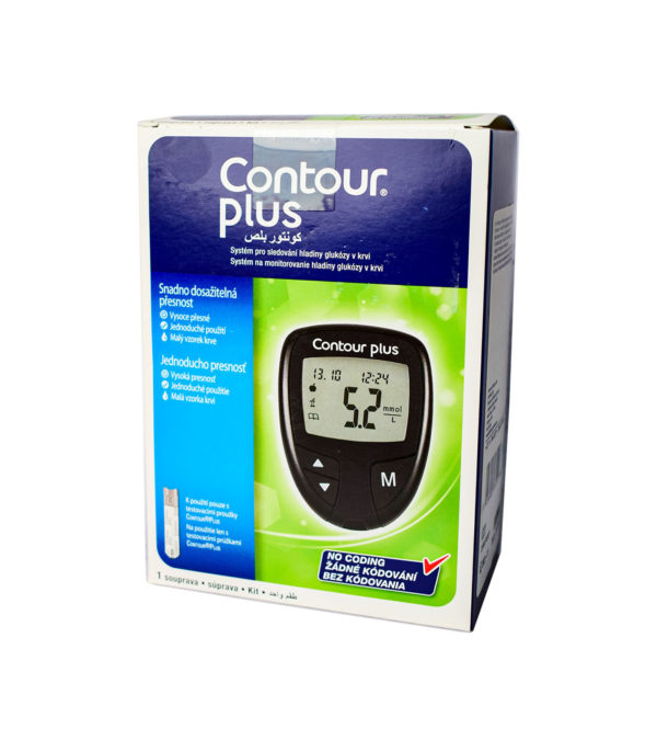 CONTOUR PLUS BLOOD GLUCOSE MONITORING SYSTEM