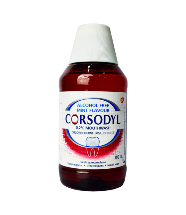 CORSODYL MOUTHWASH ALCOHOL FREE 300ML