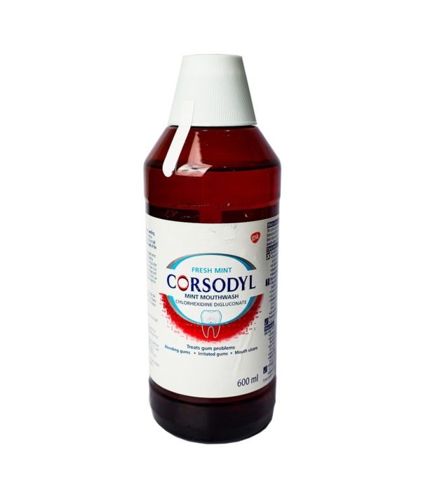 CORSODYL MOUTHWASH FRESHMINT 600ML CHLORHEXIDINE