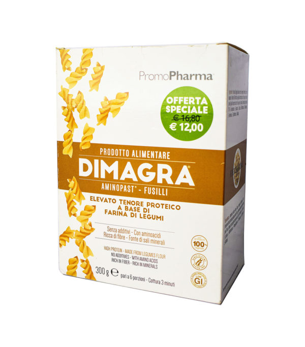 DIMAGRA AMINOPAST FUSILLI HIGH PROTEIN 300G