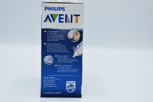 PHILLIPS AVENT CLASSIC+ 2 FEEDING BOTTLES 260ML/ 9OZ 1M+ TWIN - Image 2