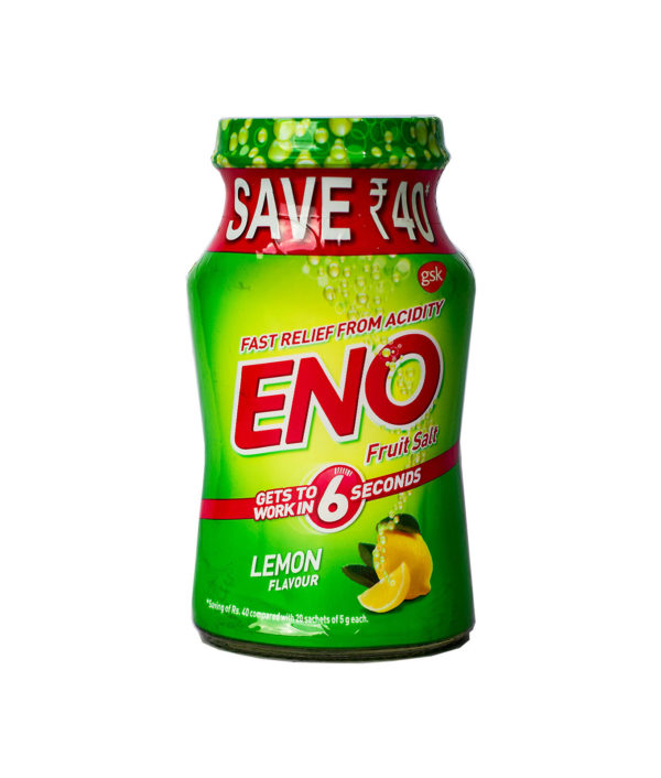 ENO FRUIT SALT LEMON 100G JAR