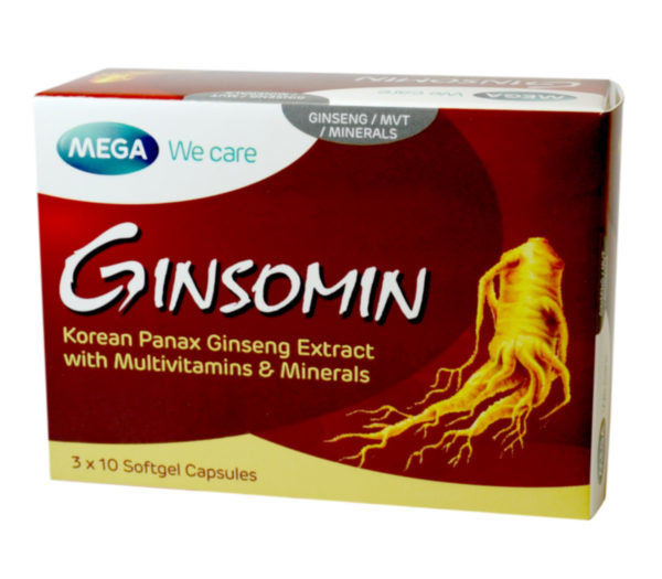 GINSOMIN CAPSULES 30S