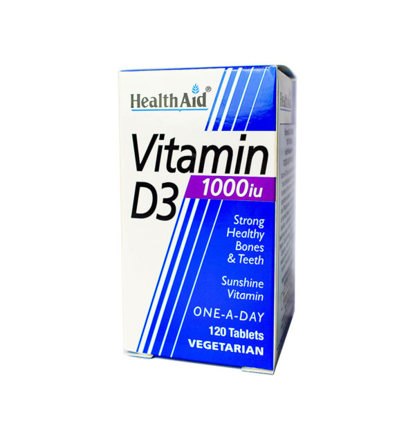 HA VITAMIN D3 1000IU TABLETS 120S