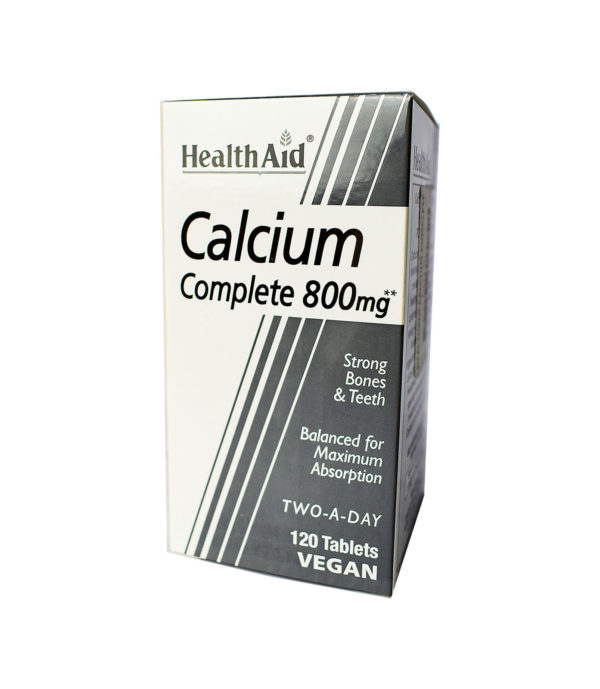 HA CALCIUM COMPLETE 800MG VEGAN 120S