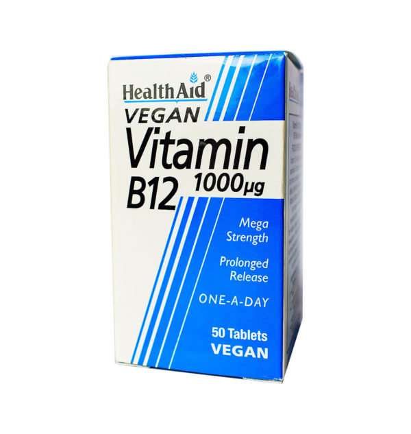 HA VEGAN VITAMIN B12 1000UG 50TABLETS