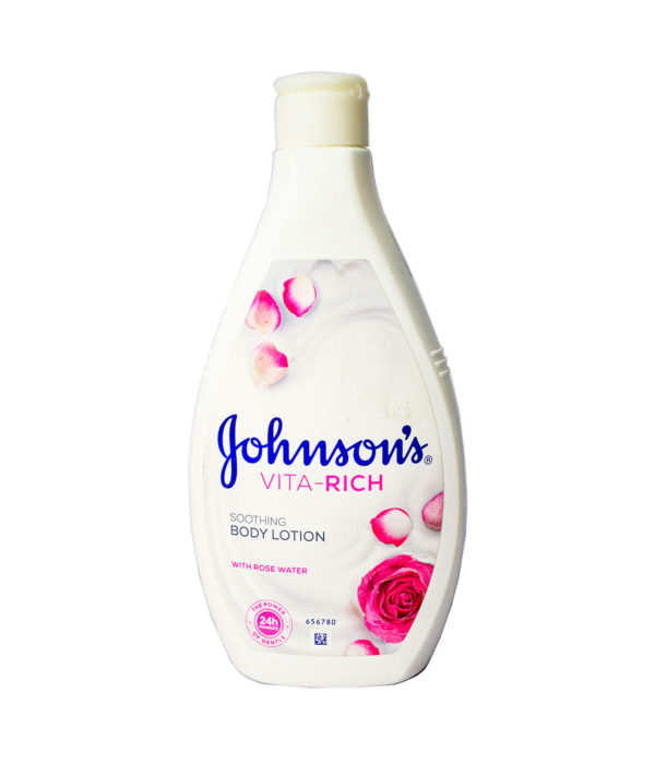 JOHNSONS VITA RICH SOOTHING BODY LOTION 400ML