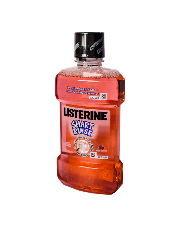 LISTERINE MOUTHWASH SMART RINSE FOR KIDS 250ML MILD MINT