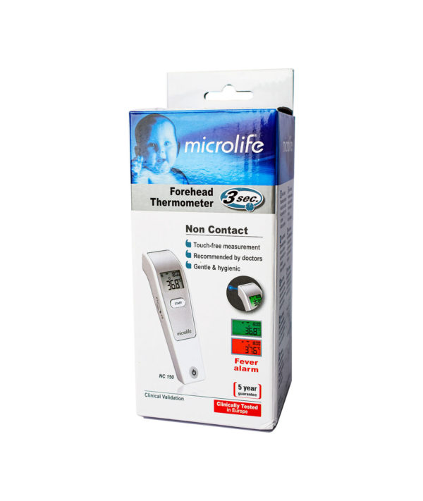 MICROLIFE FOREHEAD THERMOMETER NON CONTACT NC150