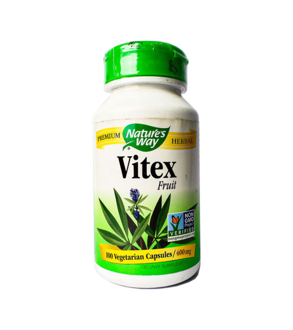 NATURES WAY HERBAL VITEX FRUIT 400MG CAPSULES 100S