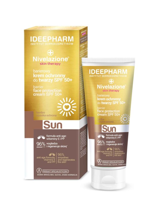 FARMONA IDEEPHARM NIVELAZIONE BARRIER FACE PROTECTION CREAM SPF 50+ SUN 50ML