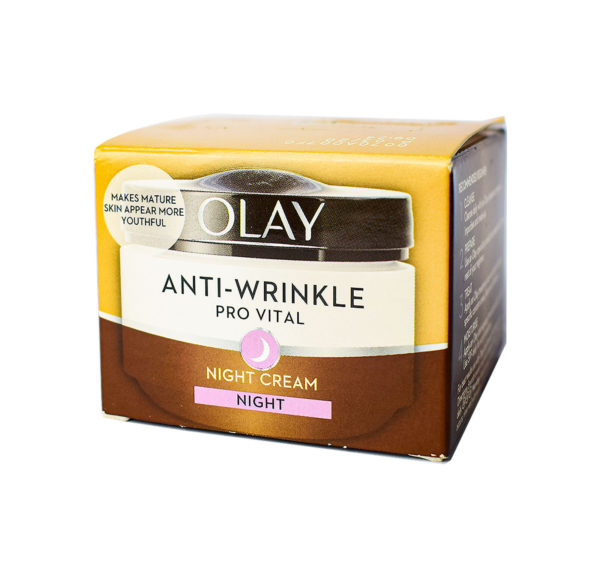 OLAY ANTI- WRINKLE PROV VITAL NIGHT CREAM 50ML