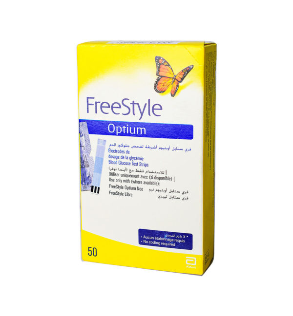 OPTIUM FREESTYLE STRIPS 50S