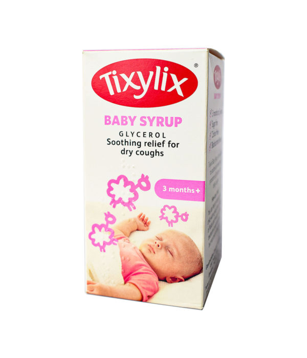 TIXYLIX BABY SYRUP 3MONTHS+ 100MLS