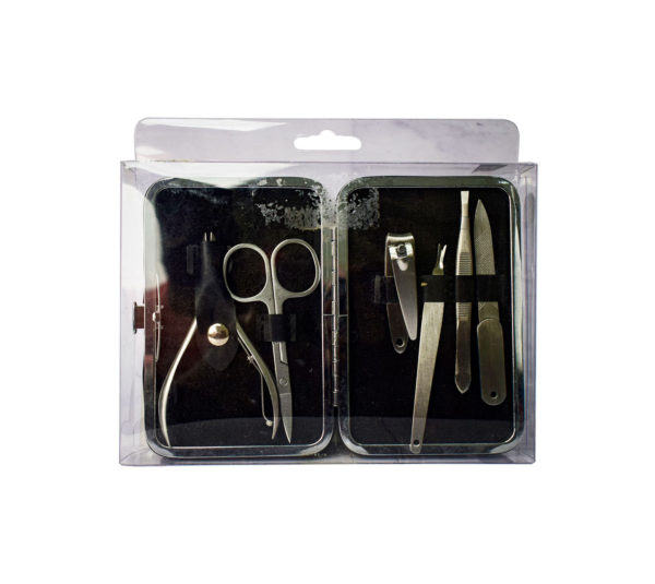 TOP CHOICE KOMPLET DO 6PCS MANICURE PEDICURE SET 79733