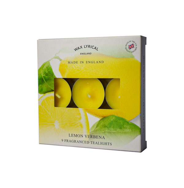 WAX LYRICAL TEALIGHTS LEMON VERBENA 9S