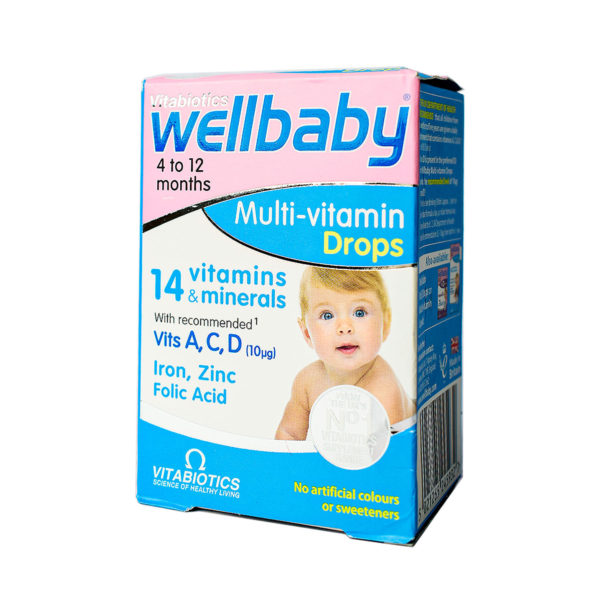 WELLBABY MULTI-VITAMIN DROPS 30ML