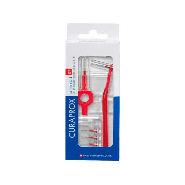 CURAPROX PRIME START 07 INTERDENTAL BRUSH KIT RED