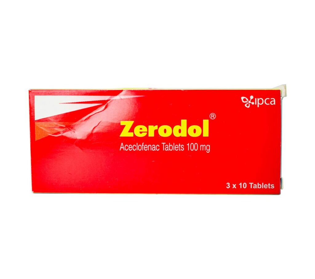 ZERODOL 100MG TABLETS 30S - Garnet Pharmacy