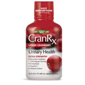 NATURES WAY CRANRX LIQUID CRANBERRY URINARY HEALTH 480ML