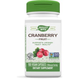NATURES WAY CRANBERRY FRUIT 930MG 100VEGAN CAPSULES