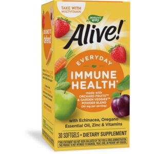 NATURES WAY ALIVE EVERYDAY IMMUNE HEALTH 30SOFTGELS