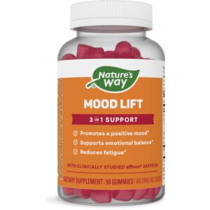 NATURES WAY MOOD LIFT 3IN1 SUPPORT 90GUMMIES