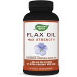 NATURES WAY FLAX OIL MAX STRENGTH 2600MG 52% ALPHA LINOLENIC ACID 200SOFTGELS