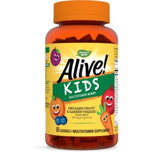 NATURES WAY ALIVE KIDS MULTIVITAMIN GUMMY 60GUMMIES