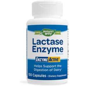 NATURES WAY LACTASE ENZYME FORMULA 100CAPSULES