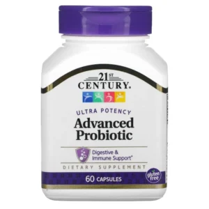 21ST CENTURY ADVANCED PROBIOTIC 20B CAPSULES 60S