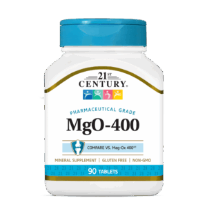21ST CENTURY MAGNESIUM OXIDE 400MG TABLETS 90S