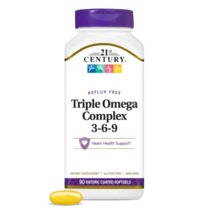 21ST CENTURY TRIPLE 0MEGA COMPLEX 3-6-9 SOFTGELS 90S