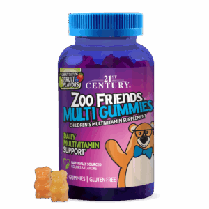 21ST CENTURY ZOO FRIENDS MULTIGUMMIES CHILDREN 60S