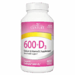 21ST CENTURY CALCIUM 600 PLUS D3 75 TABLETS