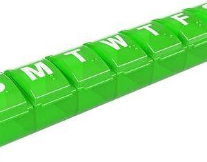 67419 PILL PLANNER WEEKLY ROUNDED BASE LARGE