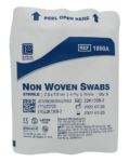 STERILE NON-WOVEN FABRIC SWABS