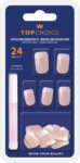 TOP CHOICE FRENCH MANICURE 24PCS 74073