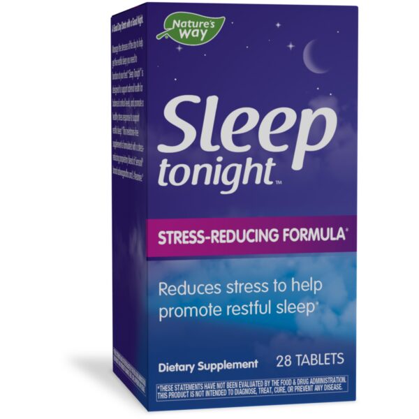 NATURES WAY SLEEP TONIGHT STRESS-REDUCING FORMULA 28TABLETS